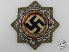 A Rare Army Afrika Korps Issue German Cross In Gold By Juncker