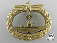A Mint Kriegsmarine Submarine War Badge By Schwerin