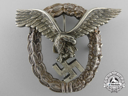 an_early_luftwaffe_pilot's_badge_by_gebrder_wegerhof,_ldenscheid_v_453