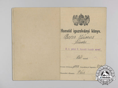 hungary._a_first_war_hussar's_military_identification_pass_v_559