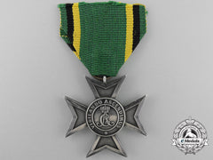 An 1878-1901 Saxe-Weimar Silver Merit Cross