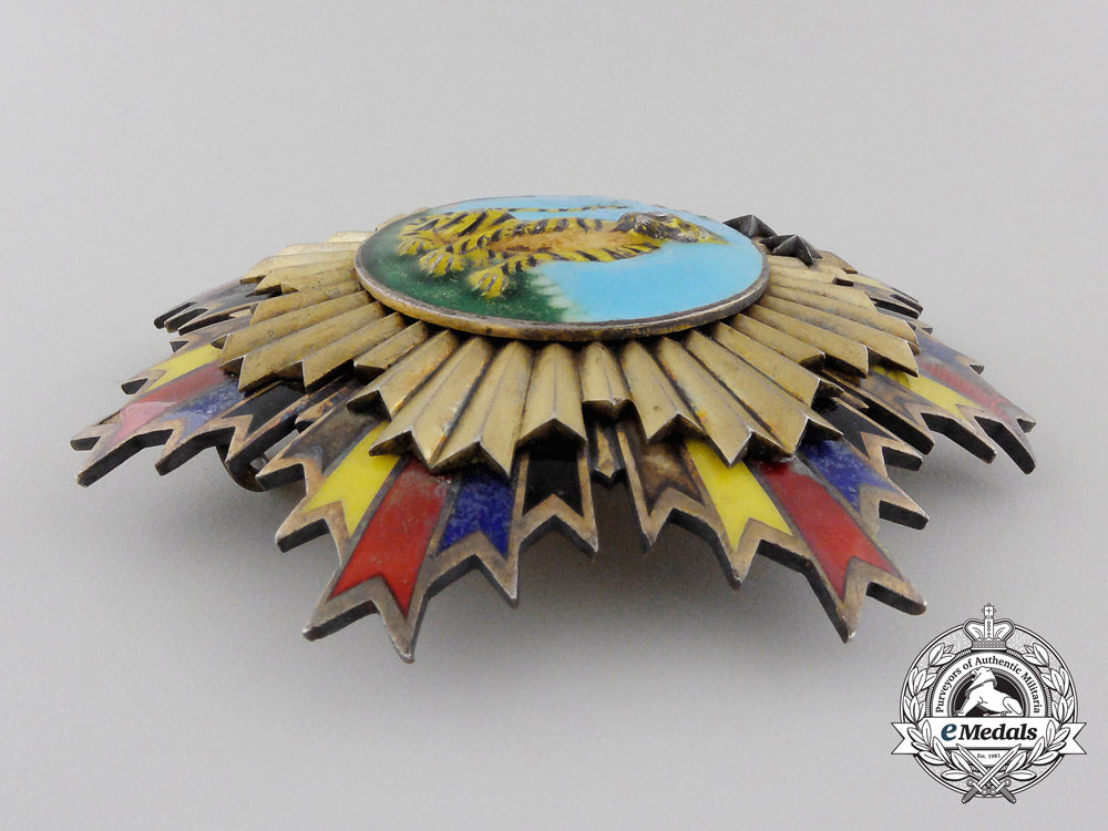 a_chinese_order_of_the_striped_tiger;2_nd_class_breast_star_v_933