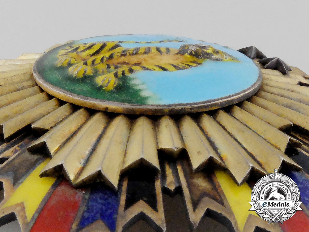 a_chinese_order_of_the_striped_tiger;2_nd_class_breast_star_v_934