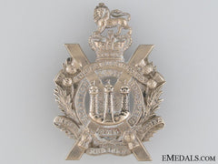 Victorian King's Own Scottish Borderers Glengarry Badge