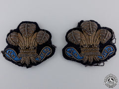 United Kingdom. Victorian NCO's 12th Lancers Arm Badges