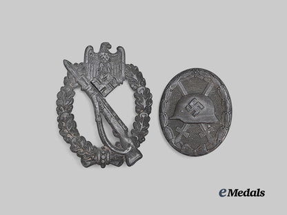 germany,_wehrmacht._a_pair_of_badges_for_combat_service_e_medals__g62829_2