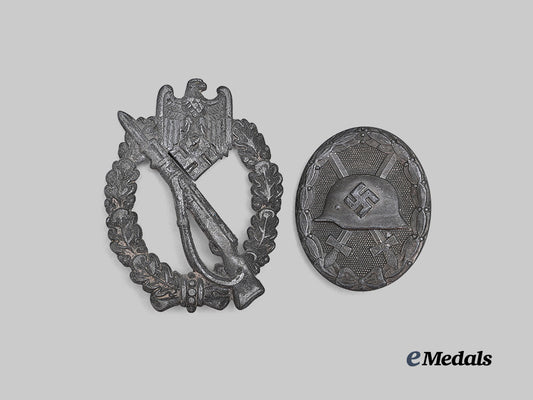 germany,_wehrmacht._a_pair_of_badges_for_combat_service_e_medals__g62829_2