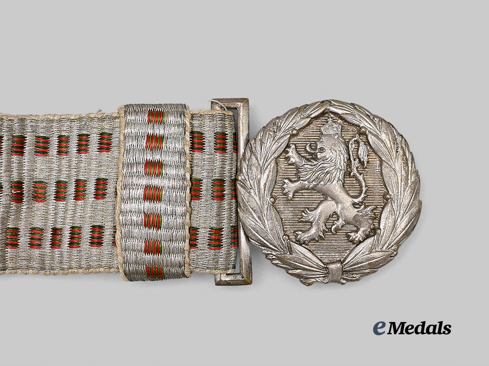 bulgaria,_kingdom._an_army_officer’s_dress_belt_and_buckle,_c.1940_e_medals__e_u24860_5