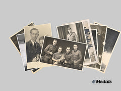 Germany, SS. A Lot of Wartime Waffen-SS Photos with Rare Awards and Insignia