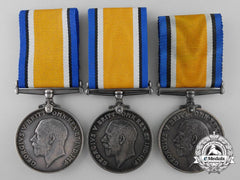 Three British War Medals