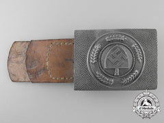 An Rad Enlisted Man's Belt Buckle By Julius Maurer Oberstein 1939