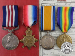 A Military Medal Group To Corporal/Temporary Sergeant (Sapper) F.e. Warner, 55Th Company, Royal Engineers