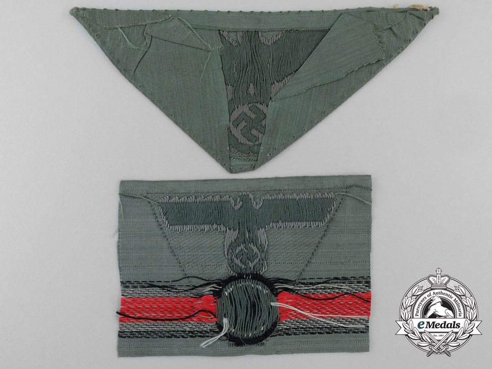 two_second_war_german_army_cloth_insiginia_w_519