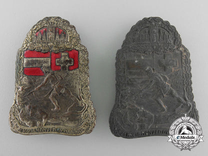 two_hungarian_first_war_period_badges_w_660
