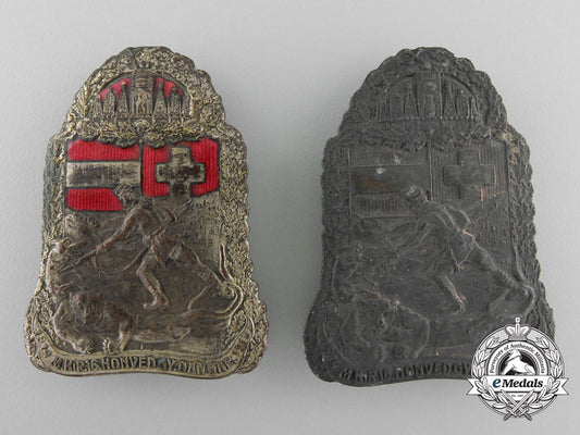 two_hungarian_first_war_period_badges_w_660