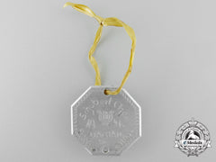 Germany. An Unusual Ss Pow Trench Art Id Tag, C.1946