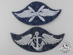 Two Luftwaffe Trade Badges
