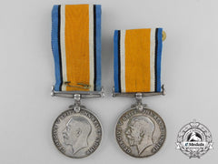 Two First War British War Medals