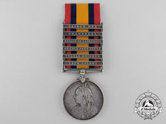 A Queen's South Africa Medal To Acting Bombardier J.f. Smith