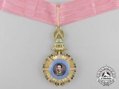 Thailand, Kingdom. A Most Illustrious Order Of Chula Chom Klao In Gold,  Grand Cross Badge