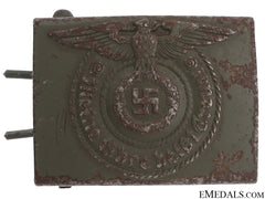 Waffen Ss Em/Nco's Steel Belt Buckle By Rodo