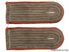 Waffen-Ss Untersturmführer Field Police Shoulder Boards