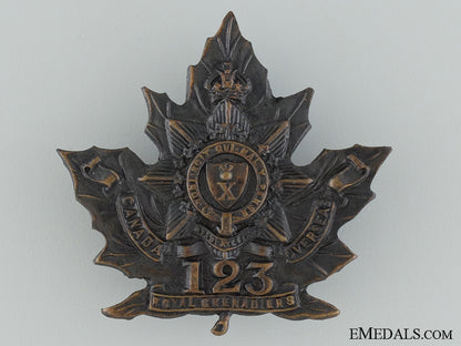 wwi123_rd_infantry_battalion_cap_badge_cef_wwi_123rd_infant_5372593012365