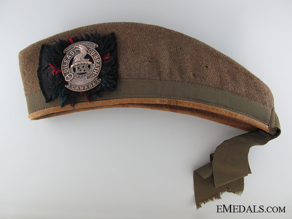 wwi134_th_battalion_khaki_glengarry_cap1918_wwi_134th_battal_52c84764c003c