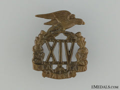 Wwi 14Th Auckland Rifles Cap Badge