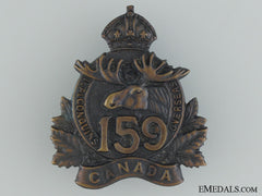 Wwi 159Th Infantry Battalion "1St Algonquin" Cap Badge