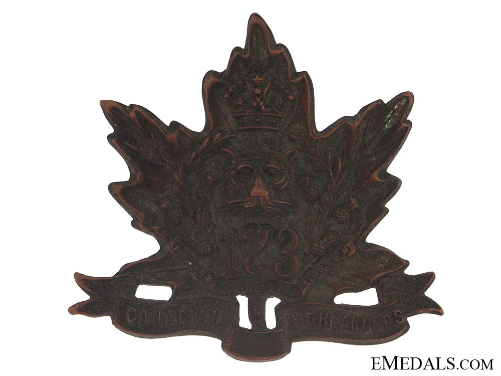 wwi173_rd_infantry_bn"_canadian_highlanders"_cap_badge-_cef_wwi_173rd_infant_50bd1f128d1eb