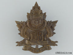 Canada, CEF. A WWI 188th Infantry Battalion "Saskatchewan Battalion" Cap Badge
