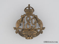 Wwi 189Th Infantry Battalion Cap Badge Cef