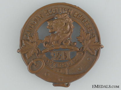 wwi241_st_infantry_battalion_glengarry_badge_cef_wwi_241st_infant_5373863b48606