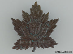 Canada, CEF. A WWI 27th Infantry Battalion Cap Badge