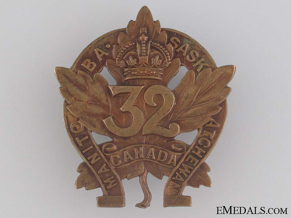 wwi32_nd_infantry_battalion_cap_badge_cef_wwi_32nd_infantr_52bdea759b813
