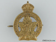 Wwi 37Th Infantry Battalion Cap Badge Cef