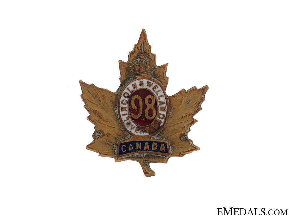 wwi98_th_infantry_battalion"_lincoln_and_welland_battalion"_sweetheart_pin_wwi_98th_infantr_5134aa5f6735c