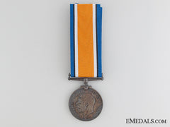 Wwi British War Medal To The Canadian Railway Troops