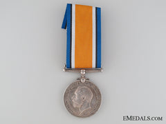 Wwi British War Medal To The Canadian Railway Troops