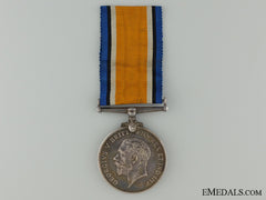 Wwi British War Medal To The Queen's Regiment