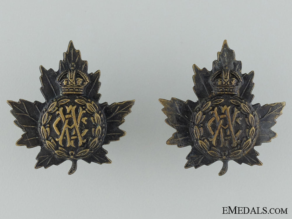 wwi_canadian_army_veterinary_corps_collar_tab_pair_wwi_canadian_arm_5377ac3c03583