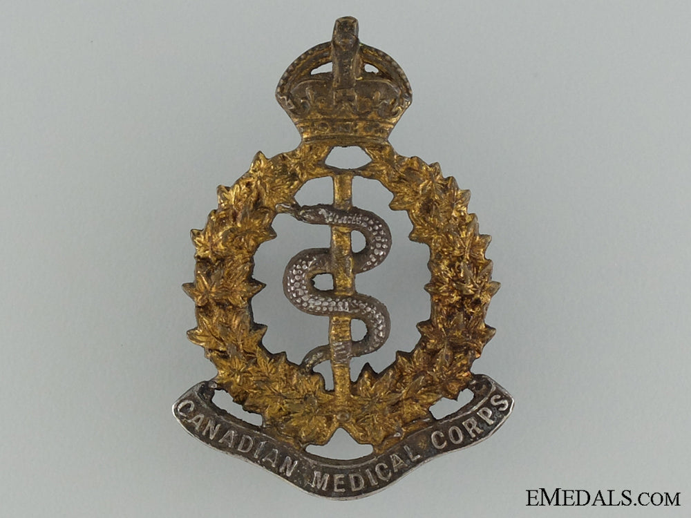 wwi_canadian_medical_corps_officer's_cap_badge_wwi_canadian_med_538ddcafe18dd