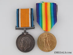 Canada. A WWI Canadian Pair To The Army Service Corps