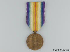 Wwi Czechoslovakian Victory Medal; Type I