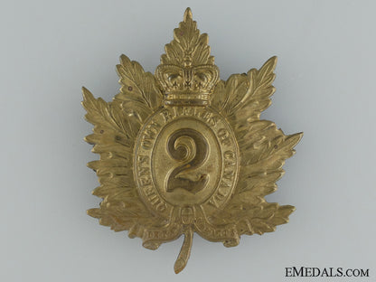 wwi_era2_nd_regiment_queen's_own_rifles_cap_badge_wwi_era_2nd_regi_537e5d00706e6