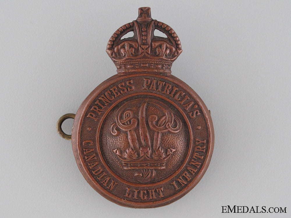 wwi_princess_patricia's_canadian_light_infantry_cap_badge_cef_wwi_princess_pat_534d61ef5b302