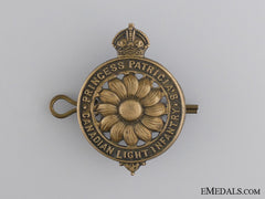 Wwi Princess Patricia's Canadian Light Infantry Cap Badge