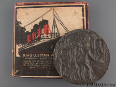 Wwi Rms Lusitania Propaganda Medal