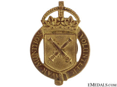 Wwi War Munition Volunteer Badge, 1916-1918